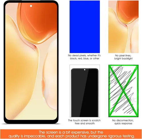 Miniatura 6 de Motorola Moto G Stylus 5G 2022 Reemplazo de pantalla - Pantalla LCD para Moto XT2215, XT2215-4, XT2215DL - Piezas de reparación del ensamblaje