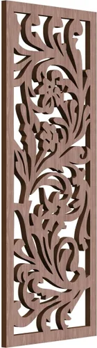 Miniatura 5 de Ekena Millwork WALW10X25X0375PRYRO Perry - Paneles de pared decorativos de madera con calado, 9 3/8 pulgadas de ancho x 24 3/8 pulgadas de alto