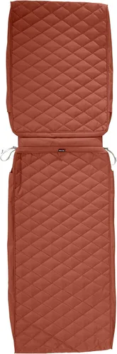 Miniatura 11 de Classic Accessories Montlake FadeSafe FadeSafe - Funda de cojín rectangular acolchada para patio, resistente al agua, 72 x 21 x 3 pulgadas, azul