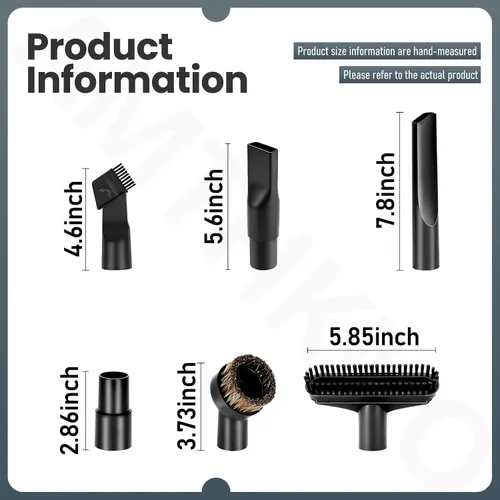 Miniatura 2 de Kit de adaptador universal de accesorios – Herramienta extensible para hendiduras, accesorios compatibles con BLACK+DECKER Dustbuster, se adapta a