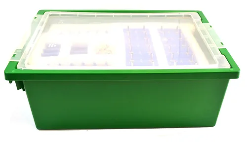 Miniatura 2 de EISCO Juego básico integral de electricidad para armar y estudiar circuitos (Juego de 3 partes)