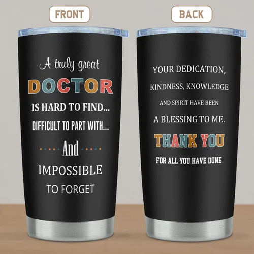 Miniatura 7 de Vaso de 20 onzas, regalo de agradecimiento al médico/graduación para hombres/mujeres, regalo de jubilación/día del médico para Dr./MD Cup 1 unidad
