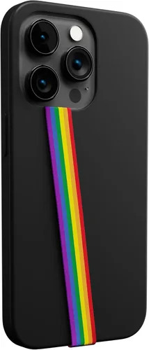 Miniatura 19 de Phone Loops Soporte elástico de silicona para teléfono, correa de mano, ligero, delgado y agarre discreto Negro