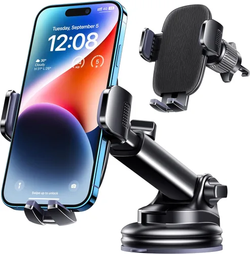 Miniatura 8 de Soporte magnético para teléfono MagSafe para automóvil, soporte para teléfono de automóvil, giratorio de 360°, para salpicadero, parabrisas