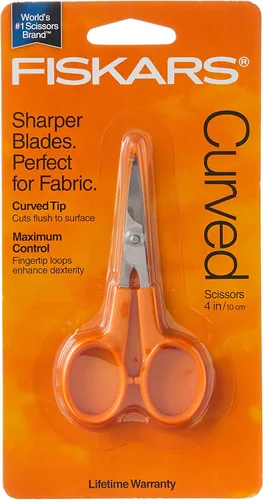 Miniatura 3 de Fiskars tijeras curvas N°.4 para manualidades.