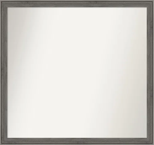 Miniatura 113 de Amanti Art Espejo personalizado, espejo de baño gris plomo a rayas, espejo de pared o espejo de tocador de baño sobre el fregadero