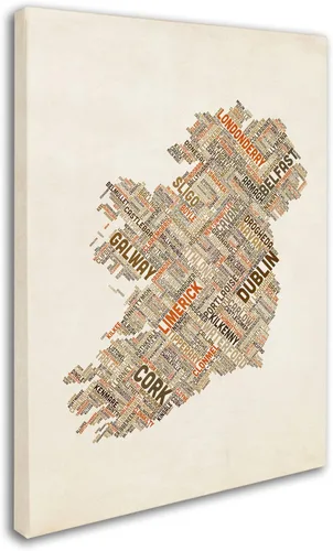 Miniatura 2 de Trademark Fine Art Ireland III by Michael Tompsett - Lienzo decorativo para pared, 22 x 32 pulgadas
