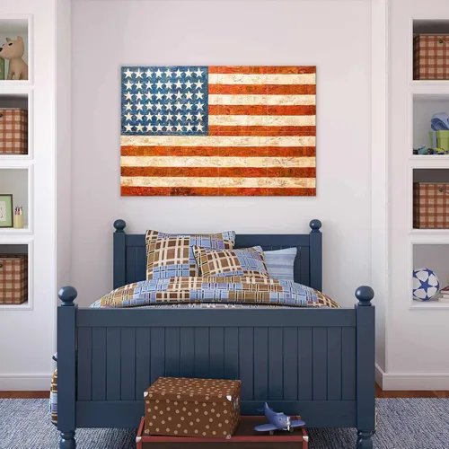 Miniatura 4 de JBER Paneles acústicos artísticos, paneles acústicos de 48 x 32 pulgadas, arte de pared que absorbe el sonido, paneles acústicos decorativos, bandera