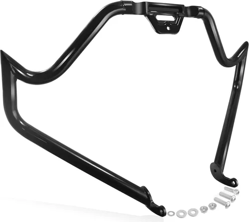 Miniatura 9 de Protección de motor recortada para Harley Touring Street Glide/Electra Glide/Revival/Road King 2014-2024 Negro brillante (Negro brillante)