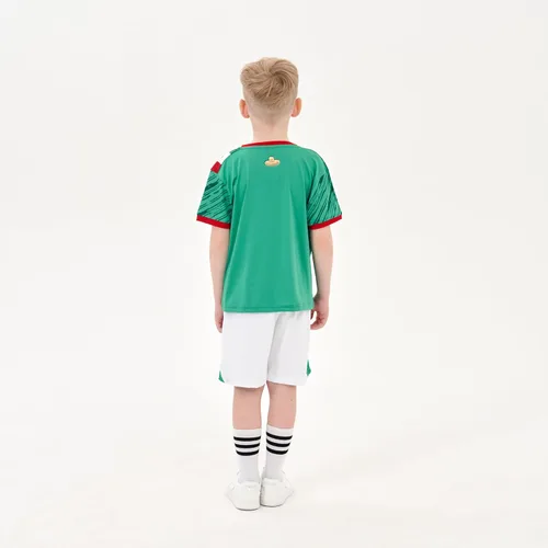 Miniatura 88 de Cnins Camisetas de entrenamiento de fútbol para niños de 2 a 14 años, trajes de práctica para niños y niñas con colores del equipo nacional