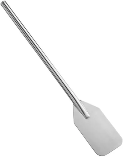Miniatura 6 de Soro Essentials - Paleta mezcladora de acero inoxidable de 24 pulgadas con mango tubular- Paleta de agitación larga para cocinar en lotes grandes