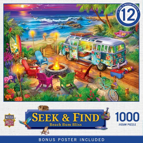 Miniatura 11 de MasterPieces Rompecabezas de 1000 piezas para adultos, familia o jóvenes, antigüedades a la venta, 19.25 x 26.75 pulgadas