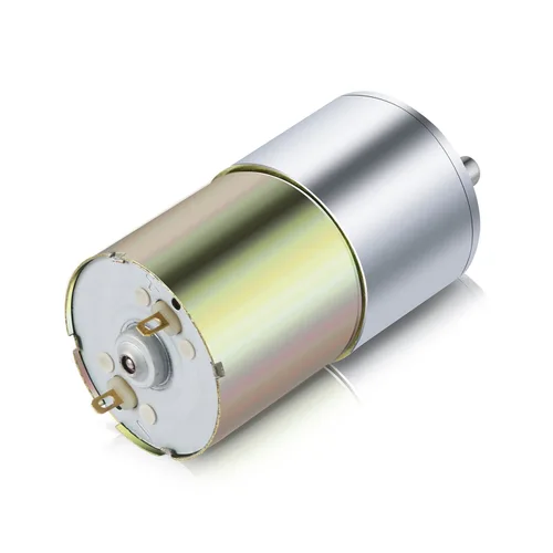 Miniatura 7 de Motor de engranajes DC de 12V y 10RPM, motor eléctrico de alta torsión con reducción de velocidad micro, eje excéntrico de salida de 37mm