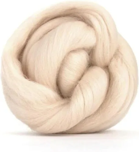 Miniatura 8 de Revolution Fibers Lana Merino para hilar Lana superior peinada Premium 22 micrones, perfecta para proyectos de fieltro, hilado, colgantes
