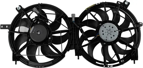 Miniatura 107 de TRQ Conjunto de ventilador de refrigeración dual del radiador compatible con Toyota Highlander 2008-2013 TO3115155