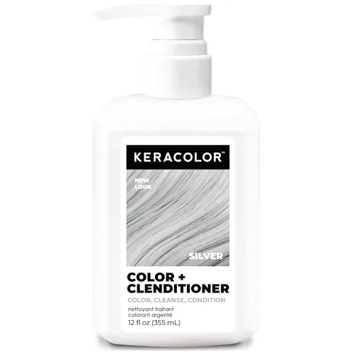 Miniatura 12 de Keracolor Color + Clenditioner 3-in-1 Color-Depositing Conditioner, Gently Cleanses & Conditions, Semi-Permanent Hair Color, 23 Shades, 12 Fl Oz