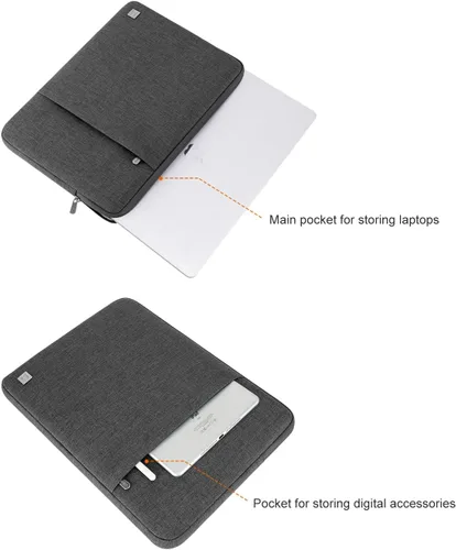 Miniatura 7 de DOMISO Funda para laptop MacBook Pro M4/M3/M2/M1 Pro/Max A3403 A3186 A2991 A2780 A2485 A2141, compatible con HP Lenovo Dell XPS 16 de 15.6 pulgadas