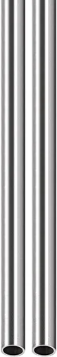 Miniatura 14 de DTGN Tubo de acero inoxidable 304 de 0.118 in x 0.008 in x 9.843 in (ODxWall TxL) - Paquete de 2 - Bueno para equipos de maquinaria - Tubería