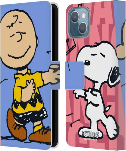 Miniatura 218 de Head Case Designs Funda de piel con licencia oficial de Peanuts Snoopy & Woodstock Balloon Halfs and Laughs para Apple iPhone 7/8/SE 2020 y 2022