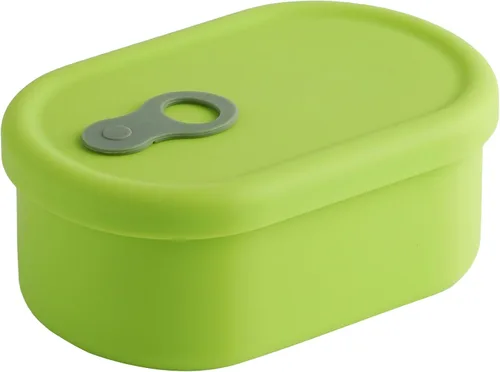 Miniatura 25 de Recipiente hermético de silicona prémium hecho en Corea con ventilación de vapor, sin BPA, a prueba de fugas, apto para microondas y congelador, 1