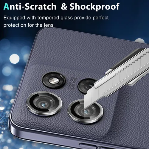 Miniatura 7 de [Paquete de 2 protectores de lente de cámara para Moto G Power 5G 2025, resistentes a los arañazos, claridad HD, ultrafina, cubierta de lente