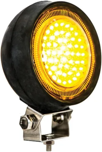Miniatura 2 de Buyers Products 1492111 - Luz de inundación LED de 5 pulgadas con carcasa de goma sellada, 54 LED, 375 lúmenes, cable de 36 pies con conexión