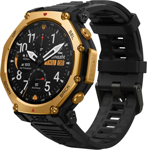 Miniatura 7 de Amazfit T-Rex 3 Pro - Reloj inteligente para exteriores con pantalla AMOLED de zafiro de 1.890 in, bisel Ti, GPS de doble banda, mapas sin conexión