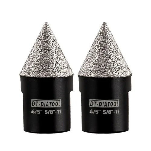 Miniatura 13 de DT-DIATOOL Broca biseladora de diamante de 3 pulgadas para azulejos, granito, mármol, agujeros existentes, ampliación, pulido, modelado, agujeros