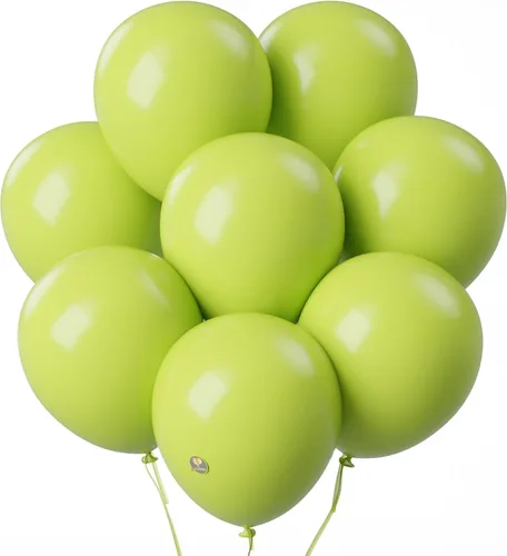 Miniatura 22 de AFTERLOON® - Globos de látex de goma natural de alta calidad, 50 unidades, color azul claro de 10 pulgadas, color mate, duradero, grueso, extra