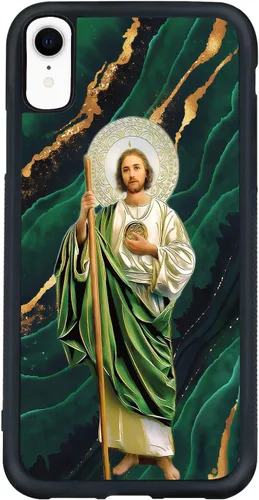 Miniatura 389 de Funda de teléfono de playa de verano a prueba de golpes y protectora con hibisco, bonitas fundas de teléfono para iPhone XR jamaica (Hibiscus Flower)