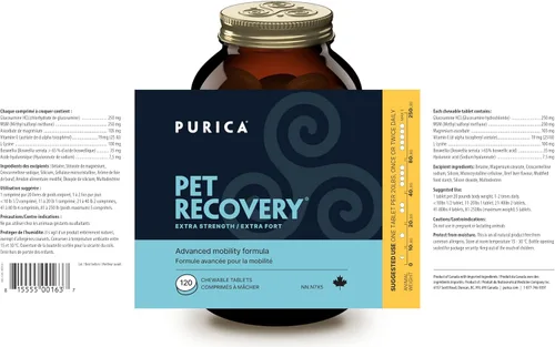 Miniatura 9 de Purica Suplemento extra fuerte para perros de recuperación - Apoya la salud de la cadera y las articulaciones para todas las razas - Contiene