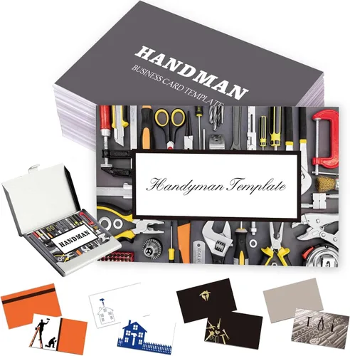 Miniatura 12 de Tarjetas de visita personalizadas con tu logotipo, tarjeta impresa personalizada para fotos de pequeñas empresas, parte delantera y trasera