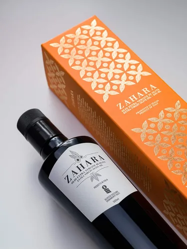 Miniatura 9 de Aceite de oliva virgen extra Zahara de Italia AOVE puro siciliano Cosecha temprana rica en polifenol prensado en frío Ganador de múltiples