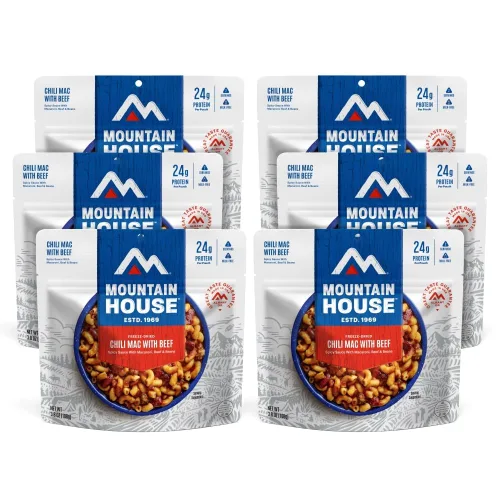 Miniatura 19 de Mountain House granola con leche y arándanos Comida liofilizada para mochileros y camping Pack de 6