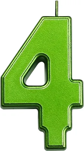 Miniatura 141 de DERVENTA Velas de cumpleaños con números grandes, 3D, color rosa, 3.7 pulgadas, decoración para tartas de fiesta, 1 pieza (número 3 rosa)