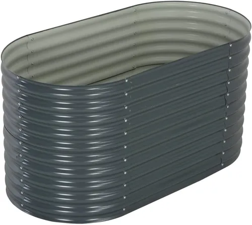 Miniatura 3 de vidaXL Jardín elevado para jardín al aire libre, caja de flores de hierbas, maceta de cultivo de verduras, contenedor de cultivo de verduras, 63 x