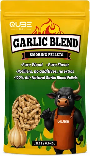 Miniatura 10 de Pellets de bambú para ahumar Humo limpio y suave de bambú asiático sostenible Funciona en todos los ahumadores y parrillas Bolsa de 2 libras