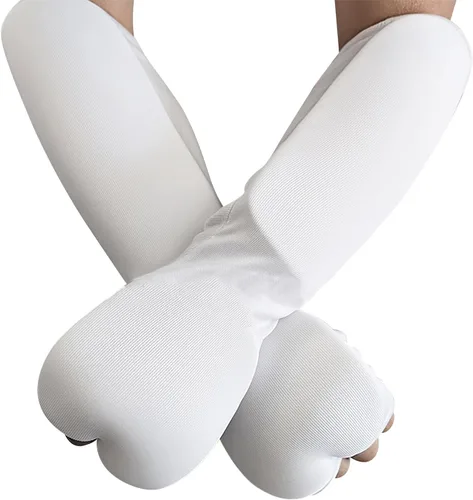Miniatura 2 de Protectores elásticos para manos y antebrazos, mangas acolchadas para brazos, equipo de protección deportiva para artes marciales, boxeo, karate, 1