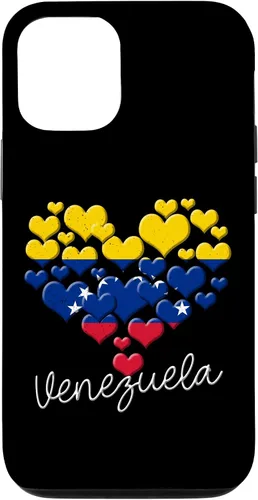 Miniatura 28 de Funda para iPhone 17 con diseño de corazón hispano con bandera venezolana con orgullo de Venezuela