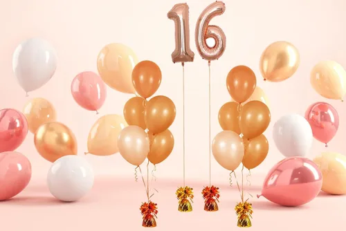Miniatura 5 de Pesas de globos metálicos, recuerdos de fiesta de cumpleaños, regalos novedosos y mordazas, 5.5 pulgadas, paquete de 12 unidades plateado