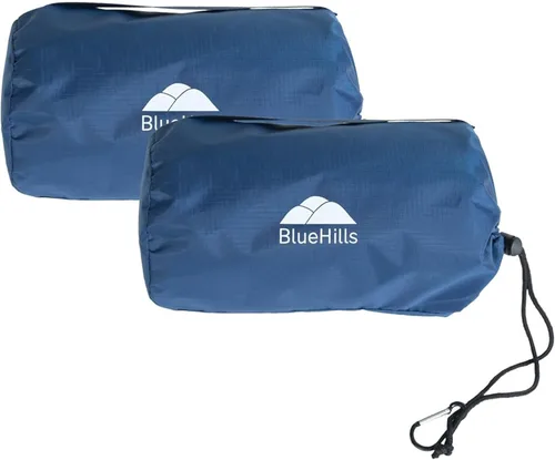 Miniatura 21 de BlueHills Mantas de Viaje Ultra Compactas para Dos con Estuche de Transporte Portátil Estuche Mantas de Avión Grandes de Felpa Suave Premium Paquete