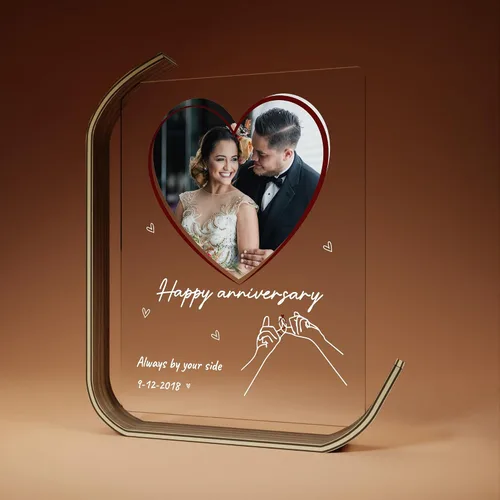 Miniatura 9 de EGD Placa de acrílico personalizada de Spotify para novio y novia, elige tu foto favorita y canción para regalos únicos para mamá papá, regalos