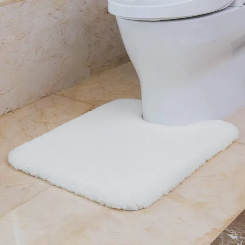 Miniatura 10 de VANZAVANZU Alfombras de Baño Antideslizantes Ultra Suaves Absorbentes de Microfibra Esponjosas Gruesas Alfombras de Baño Lavables a Máquina Gris
