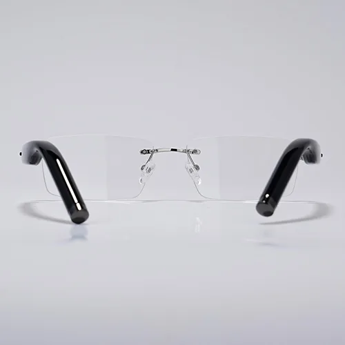Miniatura 2 de Lentes inteligentes AI con gafas de seguridad Bluetooth para el trabajo cara a cara, lentes de traducción Bluetooth inalámbricos y traducción