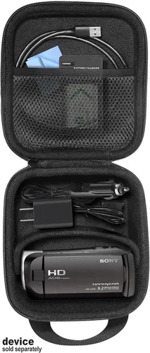 Miniatura 3 de Funda para videocámara Sony HD HDRCX440, HDRCX405 Handycam; Canon VIXIA HF R800, Panasonic HC-V180K, Kimire HD Recorder, Sony HDRAZ1VR/W, SiOnyx