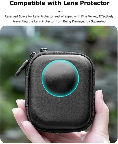 Miniatura 6 de Funda rígida compatible con cámara de acción DJI Osmo 360, carcasa de poliuretano impermeable, ajuste personalizado, a prueba de golpes y arañazos
