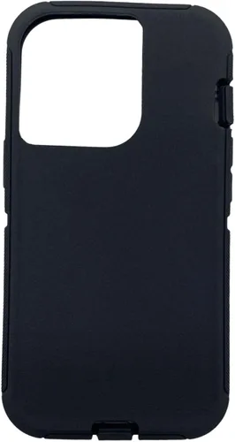 Funda exterior de goma de repuesto compatible con iPhone 13 Mini Otterbox Defender Series Case (negro)