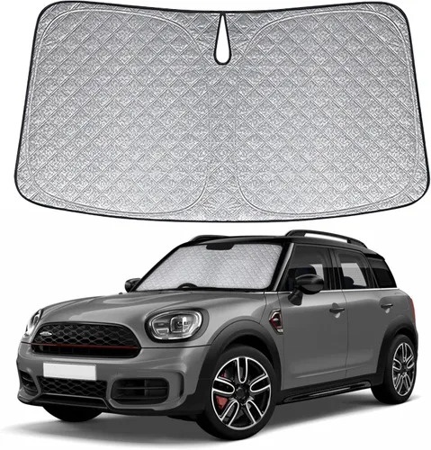 Miniatura 25 de Parasol de 6 capas para parabrisas de Honda Element 2003-2011, parasol plegable para automóvil con bolsa de almacenamiento, reflectante del calor