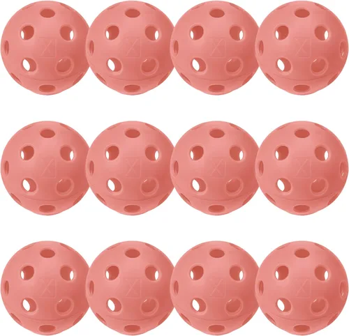 Miniatura 19 de Franklin Sports X-26 - Pelotas de pickleball para interiores - 3 unidades, 12 unidades y 100 unidades al por mayor - Pelotas de pickleball aprobadas