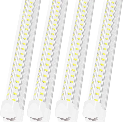 Miniatura 9 de AQIQUUT Luz de Taller LED de 2 pies, Luz de Taller LED, 25W 6500K 3200LM Cubierta Transparente, Luminaria LED T8, Luces de Techo y Taller